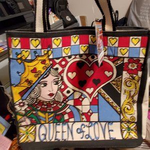 Brighton - Queen of Love Tote - NWT